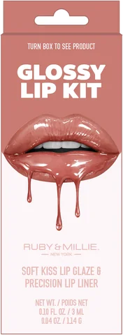Ruby & Millie Glossy Lip Kit