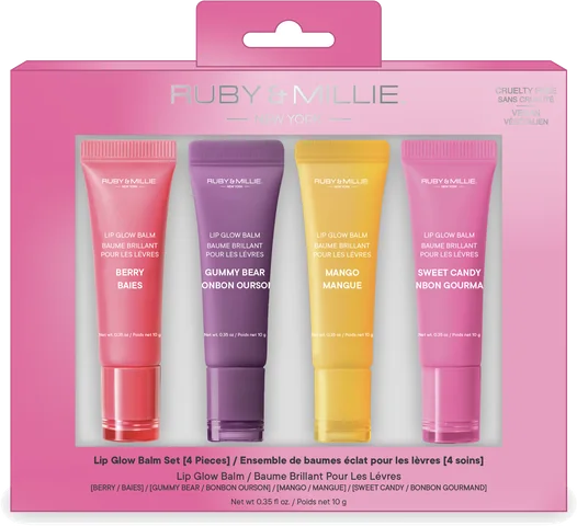 Ruby & Millie Lip Glow Balm Set