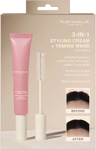 Ruby & Millie Styling Cream + Taming Wand
