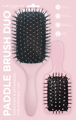 Ruby & Millie Paddle Brush Duo
