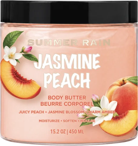 Summer Rain Jasmine Peach Body Butter